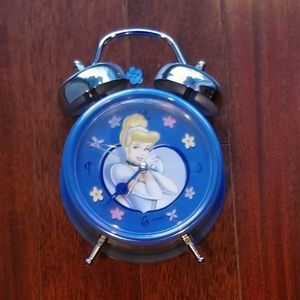 Retired Disney Cinderella Double Bell Alarm Clock